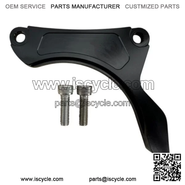 Yamaha YFZ450R Case Saver Billet Aluminum Black free stickers - Image 2