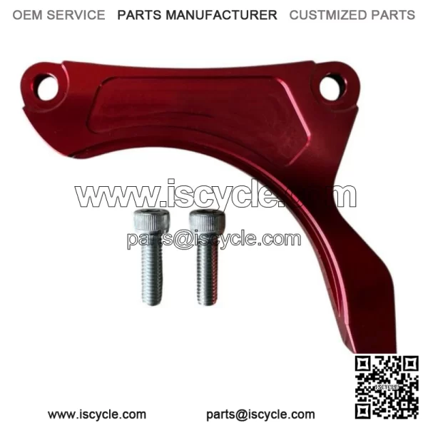 Yamaha YFZ450R Case Saver Billet Aluminum Red free stickers - Image 2