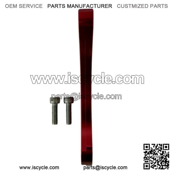 Yamaha YFZ450R Case Saver Billet Aluminum Red free stickers - Image 4
