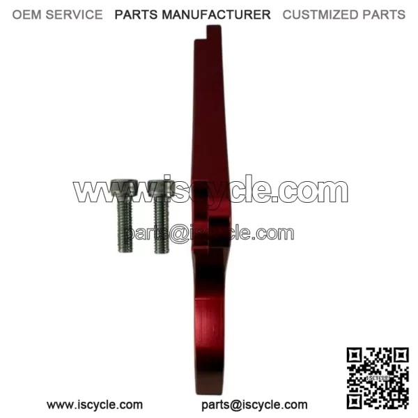 Yamaha YFZ450R Case Saver Billet Aluminum Red free stickers - Image 5