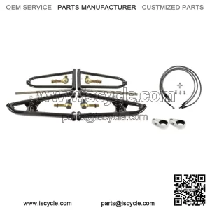 Yamaha YFZ 450  A Arms +2 +1  Chromoly  Adjustable 04 05 Brake Lines Clamps Alba