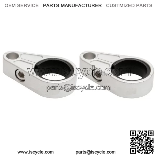 Yamaha YFZ 450  A Arms +2 +1  Chromoly  Adjustable 04 05 Brake Lines Clamps Alba - Image 4