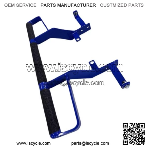Yamaha Yfz 450r/se Heavyduty Grab Bar, Wheelie Bar 09-24 Blue - Image 2