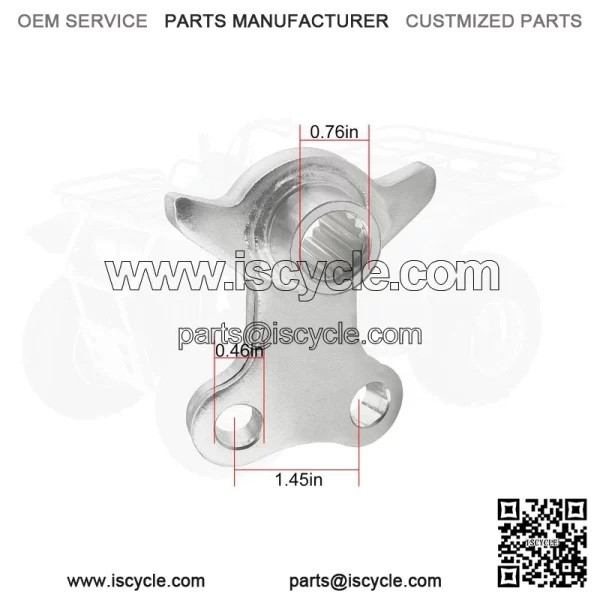 Column Steering Stem Pitman Arm For Yamaha Raptor 700 700R 06~12 / YFZ450 04~13 - Image 4