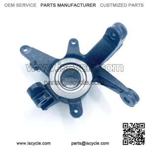 Steering Knuckle Front Left For Hisun 700cc 500c SUPERMACH MENARDS QLINK MASSIMO Electrophoretic black paint