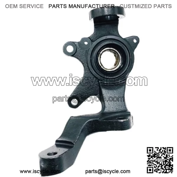 Front Right/Left Steering Knuckle Assy70MM Hisun Massimo 700 UTV Quad GO Kart HS Code 52710-115N00-0000/52720-115N00-0000 (Color : Left and Right) Electrophoretic black paint - Image 2