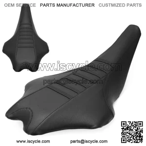 For Yamaha YFZ450R Seat Cover 2009 -2020 BLACK RIBBED GRIPPER YFZ 450R 450REL SE