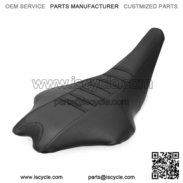 For Yamaha YFZ450R Seat Cover 2009 -2020 BLACK RIBBED GRIPPER YFZ 450R 450REL SE - Image 4