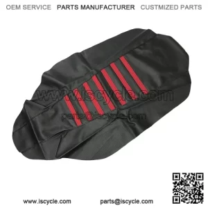 For Yamaha Raptor 700 YFM700 2006-2021 Non Slip Seat Cover ALL Red Black Ribs