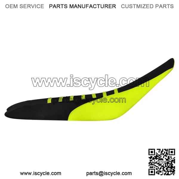 Yamaha 2009-2020 YFZ 450R 450 R Seat Cover  NEON YELLOW/BLK/NEON YELLOW rib #201 - Image 2