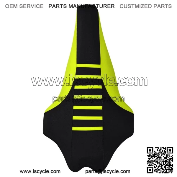 Yamaha 2009-2020 YFZ 450R 450 R Seat Cover  NEON YELLOW/BLK/NEON YELLOW rib #201 - Image 3