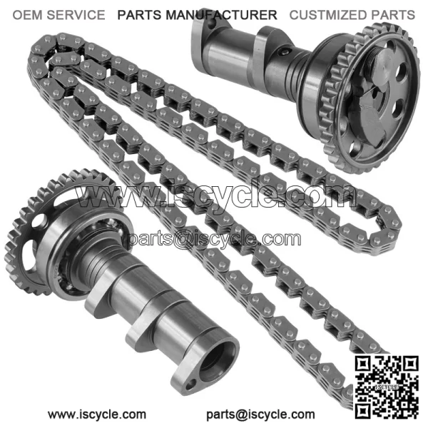 Camshaft Kit W/ Cam Chain for Yamaha YFZ450R YFZ 450 R 2009 2010 2011 2012 2013 - Image 5