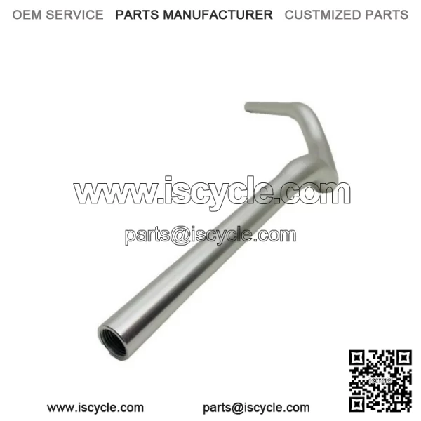 BENELLI TNT ALUMINIUM HANDLEBAR DM 22 28 MM OVERSIZE SILVER CD 03022560000W2 NEW - Image 3