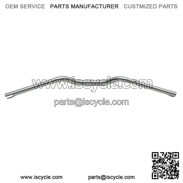 BENELLI TNT ALUMINIUM HANDLEBAR DM 22 28 MM OVERSIZE SILVER CD 03022560000W2 NEW - Image 4
