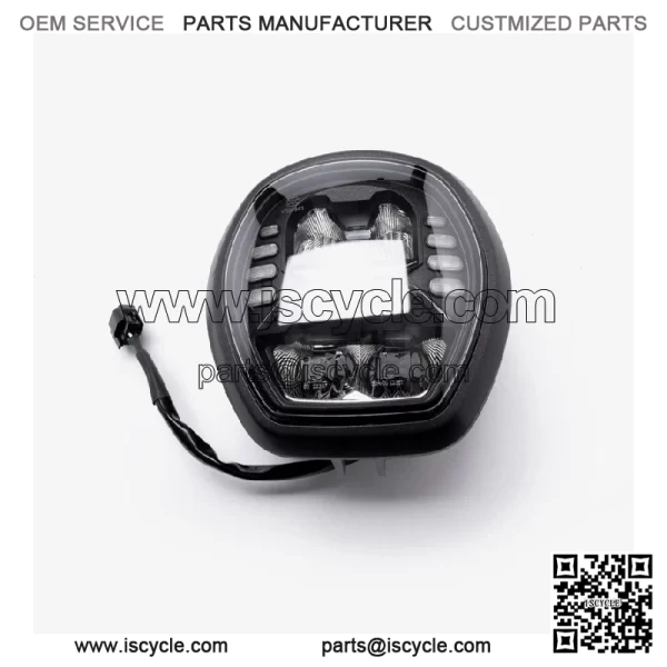 LED Headlight Assembly for Loncin LX500-N,Voge 500AC Euro 5 LX500-N-E5 Halogen