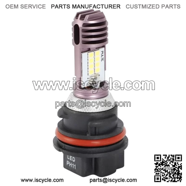 LED Headlight Bulbs PH11 for Suzuki Quadsport Racer LTZ 250 400 LTR 450 Headlamp - Image 3