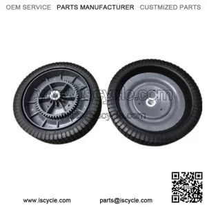 Two Tow-Behind Lawn Leaf Sweeper Wheel Tire Complete Assembly 307011