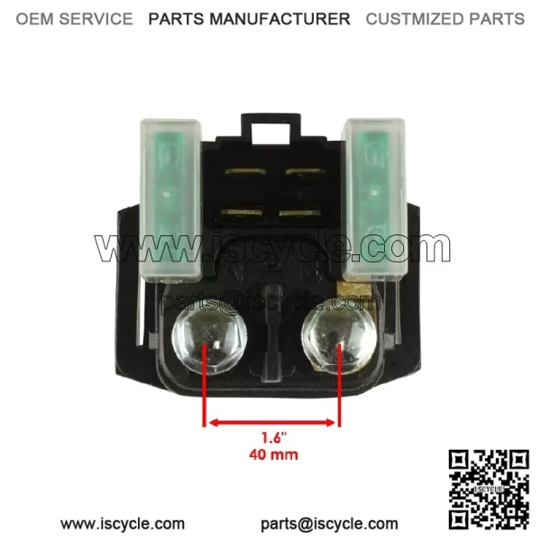 Starter Solenoid Relay for Yamaha YZF600 YZF-R6 YFZR6 YZFR6 - Image 2