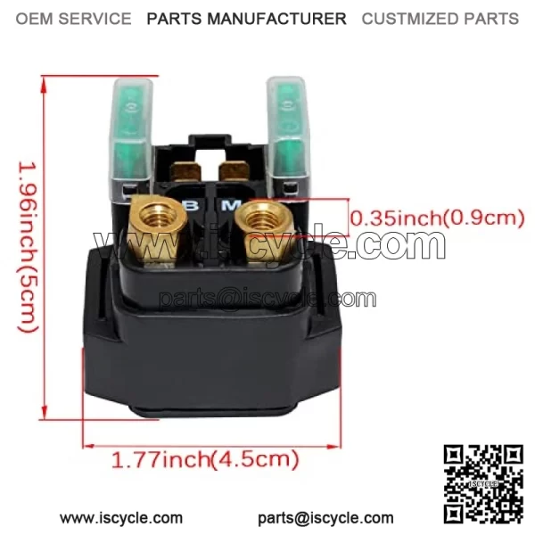 Starter Solenoid Relay For Yamaha YZFR1 YZF-R1 1999-2009 - Image 2