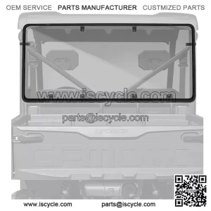 UForce Rear Windshield PC for 2021-2025 CFMOTO UForce 600 Clear Back Window