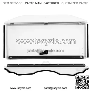 UTV 2-IN-1 Flip Windshield Hard Coated for CFMOTO ZForce 500/800/1000 2014-2022