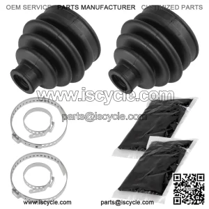 Suzuki KingQuad 400 LT-A400/F400 08-24 Front Outer CV Boot Kit (Left/Right)