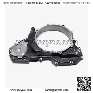 Left Engine Casing for Loncin LX650-2C,Voge 650DSX Euro 5 LX650-2C-E5 CMPO Black