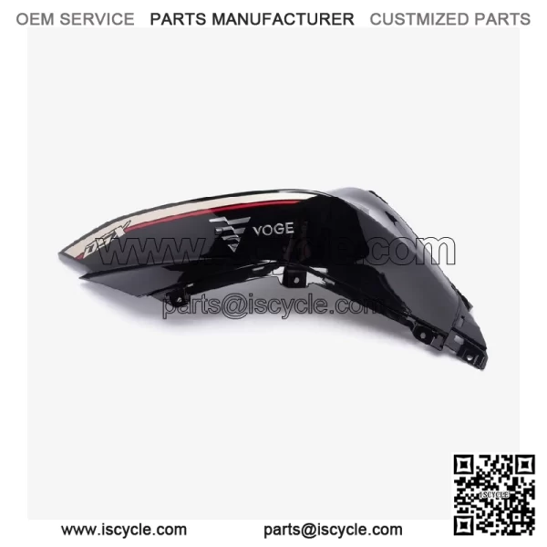Left Fuel Tank Panel Black for Loncin LX500-K,Voge 500DSX Euro 5 LX500-K-E5 NEW