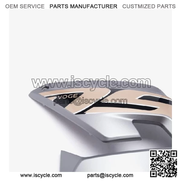 Left Fuel Tank Panel Black for Loncin LX650-2C,Voge 650DSX Euro 5 LX650-2C-E5 - Image 3