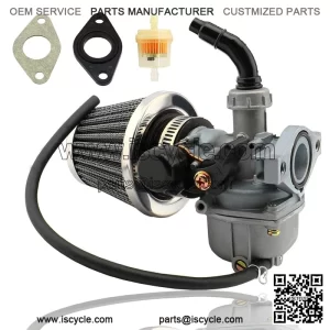 PZ19 Carburetor Replacement for 125cc 110cc 110cc 90cc 50cc 70cc ATV Dirt Bike and Go Kart with Fuel Filter and 35mm Air Filter
