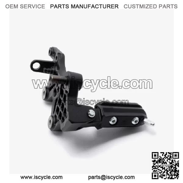 Right Rider Footpeg with Bracket for LX500-N-E5 for Loncin , Voge 500AC Euro 5 - Image 2
