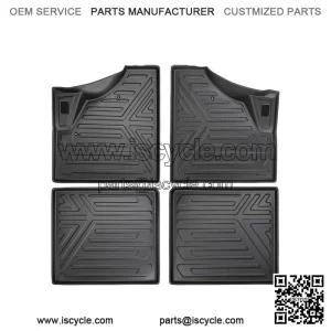 4PCS TPE Floor Mats Non-Slip for CFMOTO UForce 1000 XL 2022-2025