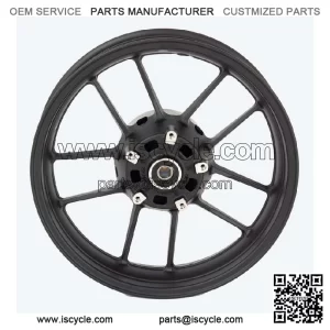 Rear Wheel Black 17 x 4.50inch for Loncin , , Voge 500AC Euro 5, 500DS Euro 5