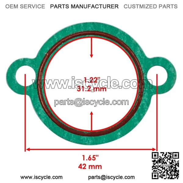 Cam Chain Tensioner & Gasket for Yamaha Grizzly 550 YFM550 2009-2014 - Image 3