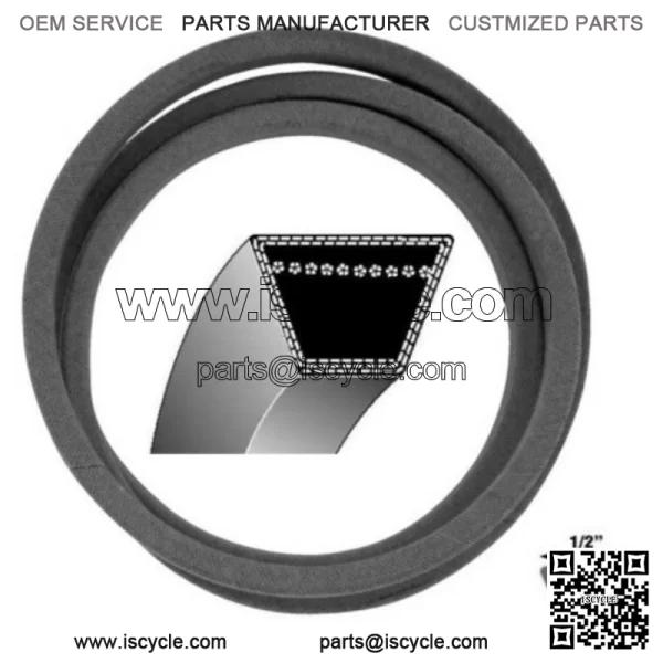 V-Belt for Husqvarna Rider 13 AWD Rider 13 BioClip Rider 15V2 FRH13M