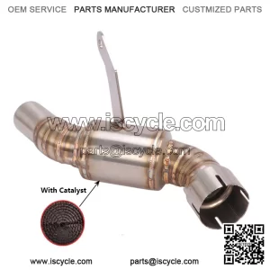 For CF-Moto CLX-700 700CL-X 2020-2024 Exhaust Mid Link Pipe Slip On Stock System