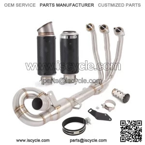 For CFMOTO 675SR 2024 2025 Whole Exhaust System Header Pipe Muffler Silencer Tip