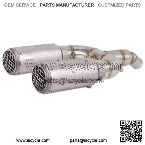 Slip On For CFMOTO Papio 125 XO-1 XO-2 XO Baboon Motorcycle Exhaust 2 Muffler