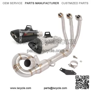 51mm Exhaust Muffler Header Link Pipe Slip On System For CFMOTO 675SR 2024 2025