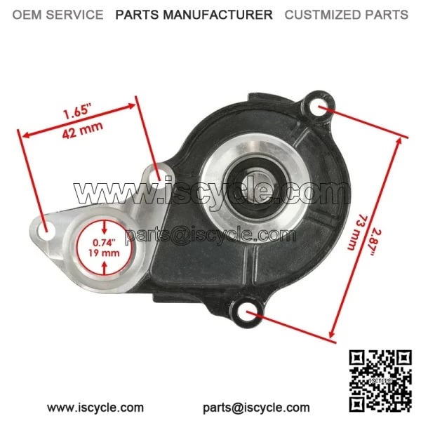 Water Pump Assembly w/Orings for Suzuki LT-Z400 LTZ400Z Quadsport Z400 2003 2004 - Image 2