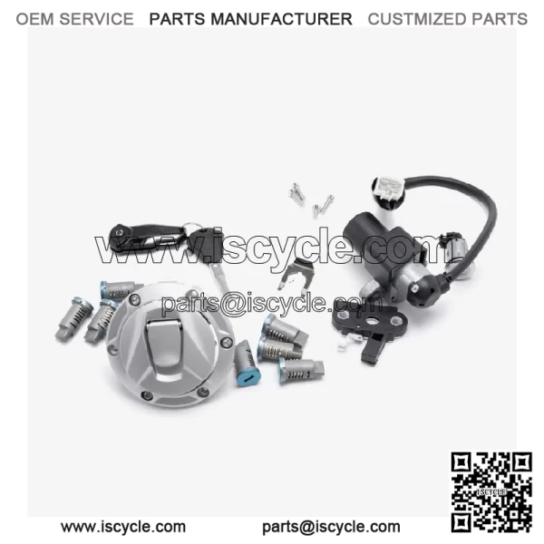 Lock Set Complete for Loncin LX500-K,Voge 500DSX Euro 5 LX500-K-E5 CMPO Scooter