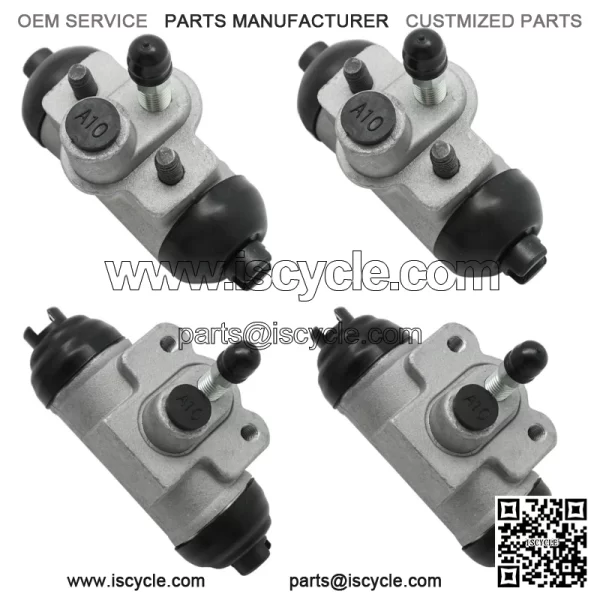 Wheel Cylinder Brake Shoe Front Rear All for Kawasaki Mule 2520 2510 2500 2030 2020 2010 1000 Diesel KAF450 KAF540 KAF620 KAF950 1988-2000 43092-1053 43092-1054 41048-1078 41048-1079 - Image 3