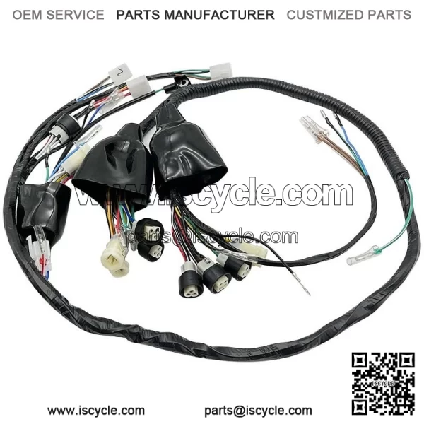 Yamaha Warrior 350 YFM350/X 1988 Wiring Harness - 2XK-82590-10-00 - Image 3