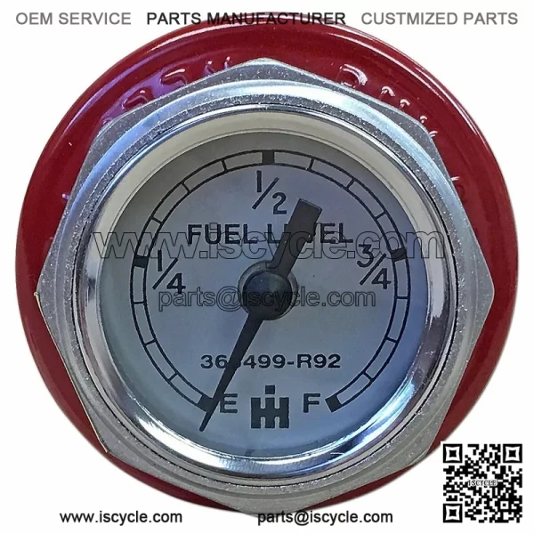 9" Vented Fuel Gauge Cap for Farmall Super A/Super C (9" Tank Height)