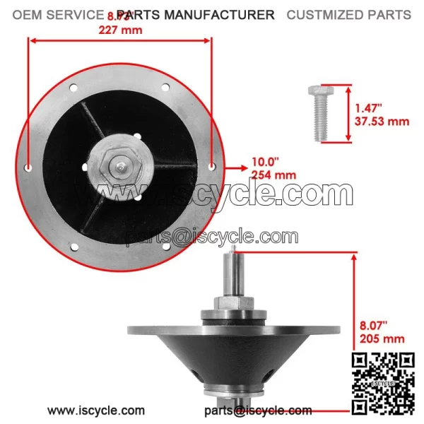 Ferris IS5100Z 61" Deck Spindle - 5900618 5900934 5900944 5900979 - Image 2