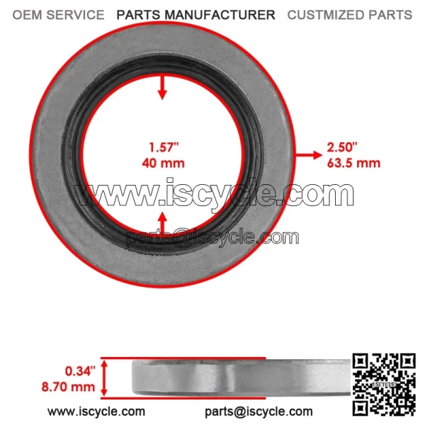 Ferris F320Z/IS3200Z 61"/72" Deck Spindle Seal & Bearing - 84003323 - Image 2