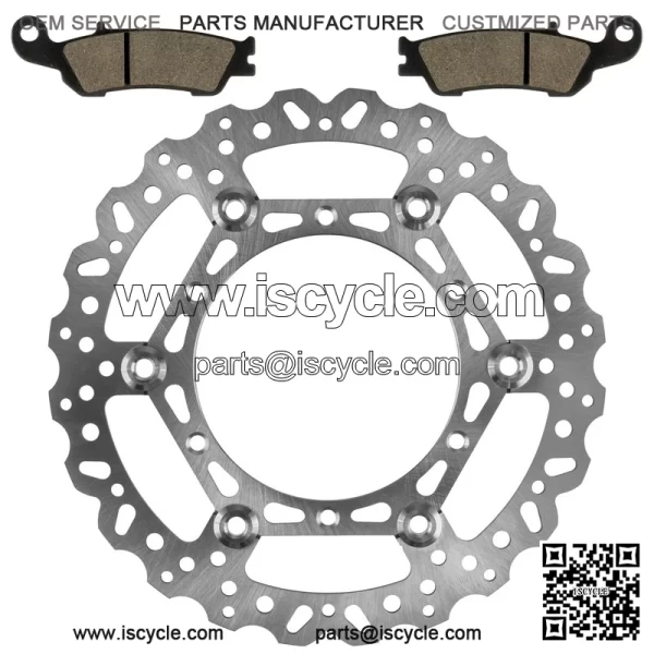 Yamaha WR250F 2022-2025/WR450F 2021-2025 Front Brake Disc & Pads Set - Image 4