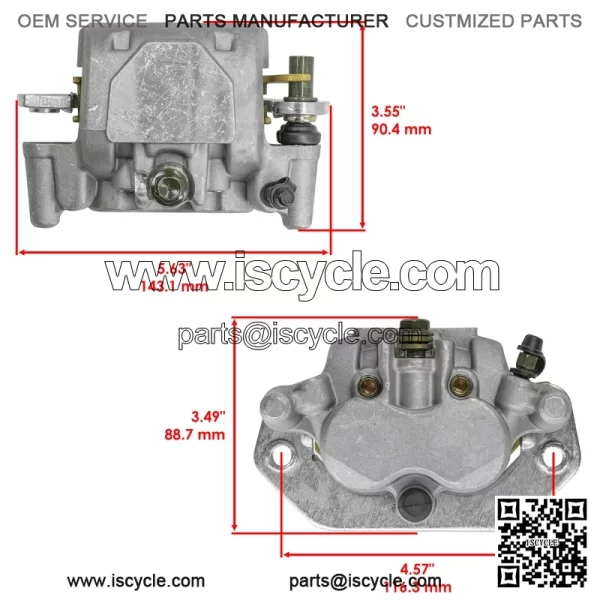 Yamaha YXM70 Viking EPS 2018-25/Viking FI 4x4 2014-17 Front Brake Caliper - Image 2