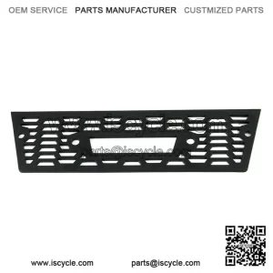 Polaris Ranger Bumper Screen, Upper, Gloss Black,  OEM Part 5439231-070, Qty 1