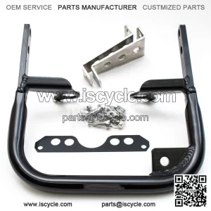 Yamaha YFZ 450 Grab Bar 04 - 13 Rear Bumper ARMAT by Alba Racing Black 199 T5